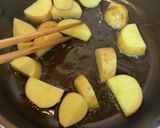 カリフラワと芋の青柚木(あおゆず)炒め作り方3写真