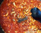 にんにくが決手のトマトソースパスタ作り方4写真