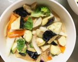 肉無チクワ洋風さっぱり親子丼味野菜炒め作り方14写真
