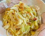 春キャベツと干しエビのペペロンチーノ作り方9写真