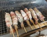 豚バラと大葉のえび巻き焼き作り方5写真