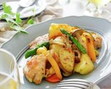 チキンとじゃがいものバジルソース作り方1写真