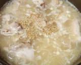 アジアン粥☆鶏白湯粥☆昼食夕食☆鶏もも肉作り方2写真