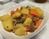 大好評　肉じゃが　ヘルシー作り方1写真