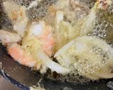 新玉ねぎと海老の天ぷら（失敗）作り方16写真
