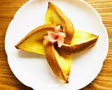 風車トースト☆生ハムのお花＊作り方5写真