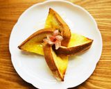 風車トースト☆生ハムのお花＊作り方6写真