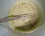 レンジで濃〜い抹茶シート作り方1写真