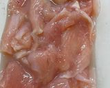 簡単胸肉と椎茸小松菜のうま煮作り方1写真