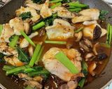 簡単胸肉と椎茸小松菜のうま煮作り方5写真