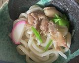鶏とスナップエンドウのうどん作り方3写真