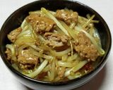 豚ひき肉ともやしの変わり炒め作り方8写真