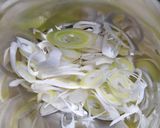 美味しい！こんにゃくと白ネギのきんぴら作り方1写真