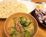 胡麻たっぷり冷や汁うどん作り方8写真