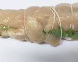 柚子胡椒と大葉のしっとり鶏ハム作り方6写真