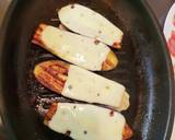 ナスチーズ焼きに、ベーコンを添えて作り方4写真