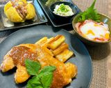 新じゃがいもで♪イカの塩辛バターのせ作り方4写真