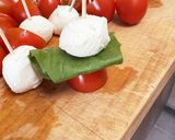 カプレーゼのおつまみ　パーティーに最適作り方4写真