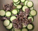 豚肉とズッキーニの生姜炒め作り方2写真