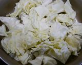 簡単！キャベツ炒め　えび風味作り方1写真