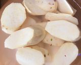 砂糖なしで簡単美味！さつまいものレモン煮作り方1写真