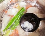 鶏胸肉と玄米のサムゲタン。作り方4写真