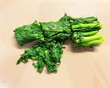 牛肉と春菊の胡麻ダレ和え作り方2写真