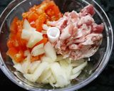 レンジで簡単！ハッシュドポーク作り方1写真