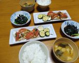 夏野菜と サバのビアンコ　　地中海ぽく作り方12写真