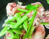 豚こまぎれ肉＆緑黄野菜の炒めもの作り方1写真