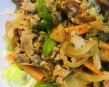 豚こまぎれ肉＆緑黄野菜の炒めもの作り方4写真