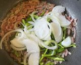 温玉のせナポリタンうどん作り方6写真