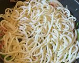 温玉のせナポリタンうどん作り方7写真