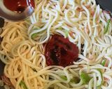 温玉のせナポリタンうどん作り方8写真