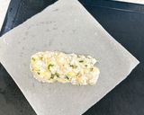 はんぺんと大葉明太マヨチーズの春巻き作り方4写真