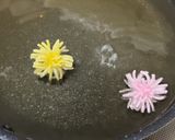 開花宣言　揚げ花作り方2写真