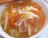 たっぷりやさいのコンソメスープ作り方6写真