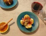 まるごといちじくの生ハムブルーチーズ焼き作り方5写真