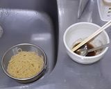焼きそば風パスタ in サテトム作り方3写真