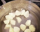 コストコロティサリーチキンポテサラ作り方2写真
