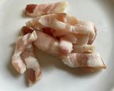 トマトとパンチェッタのパスタ作り方2写真