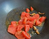 トマトとパンチェッタのパスタ作り方5写真