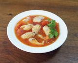 トマトとむきいかの炒め物作り方5写真