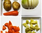 イゲタの彩で我が家の肉じゃが☆作り方1写真