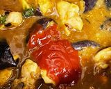 一人暮らし少し手の込んだなすチキンカレー作り方7写真