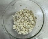 ヘルシー豆腐ハンバーグ作り方1写真