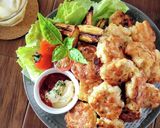 卵無し☆鶏胸1枚で4人分チキンナゲット。作り方11写真