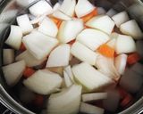 とり皮で もつ味噌煮作り方3写真