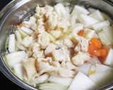 とり皮で もつ味噌煮作り方4写真