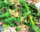 牛肉と春菊の胡麻ダレ和え作り方5写真